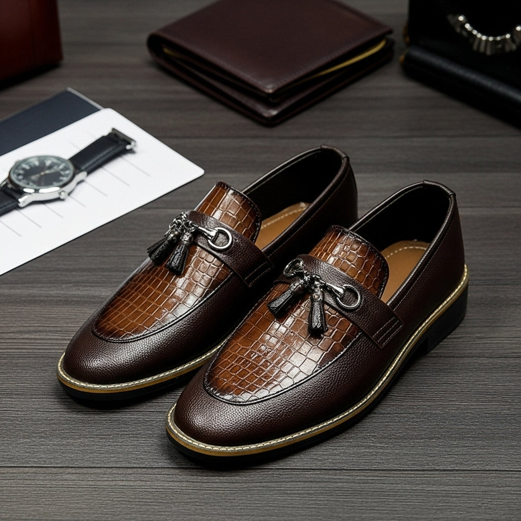 Man Stitched original Leather